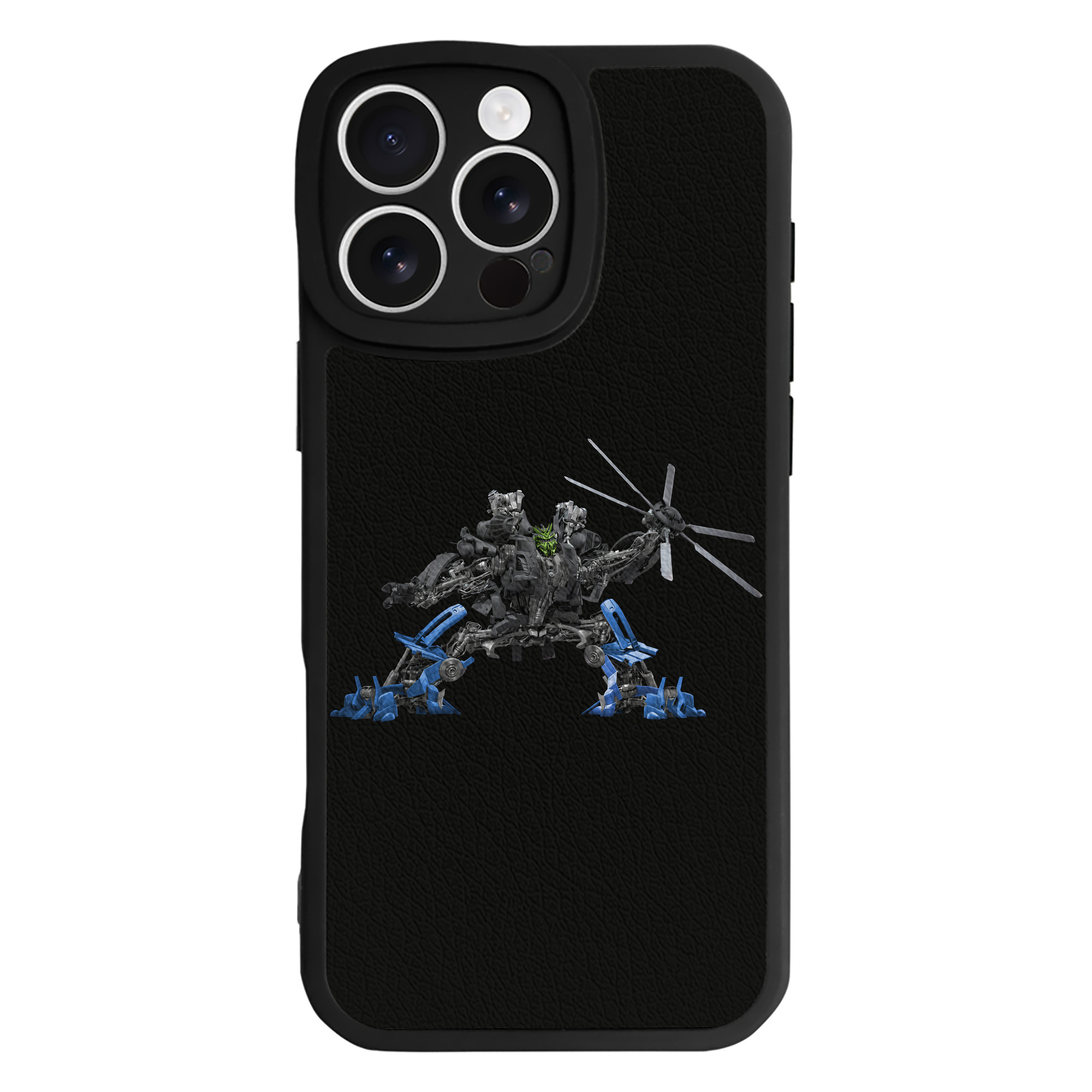 （画像用） Transformers トランスフォーマー 【iPhone 16シリーズ対応】シリコンスマホケース（レザー調） 材質：シリコン